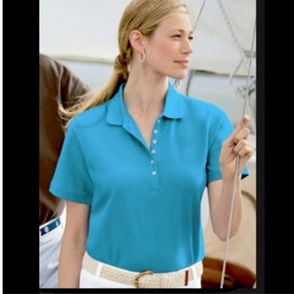 Teal Polo New with Tags Small or Medium